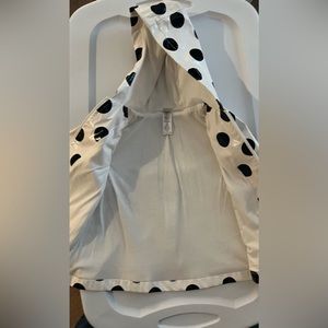 little me black& white 24 month rain jacket